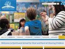 Tablet Screenshot of northwestschool.com